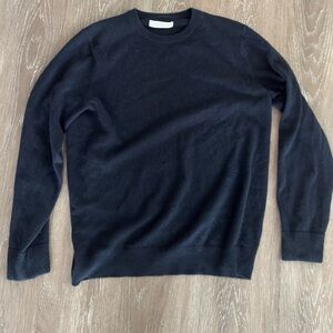 Everlane Men's Navy Cashmere Sweater